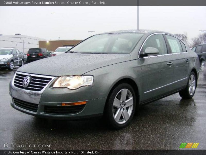 Granite Green / Pure Beige 2008 Volkswagen Passat Komfort Sedan