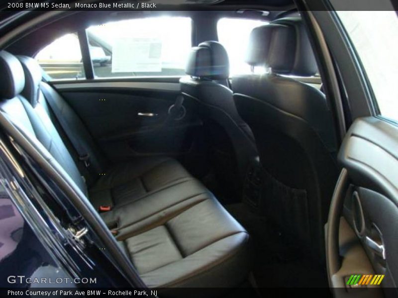 Monaco Blue Metallic / Black 2008 BMW M5 Sedan