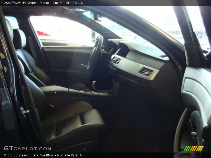 Monaco Blue Metallic / Black 2008 BMW M5 Sedan