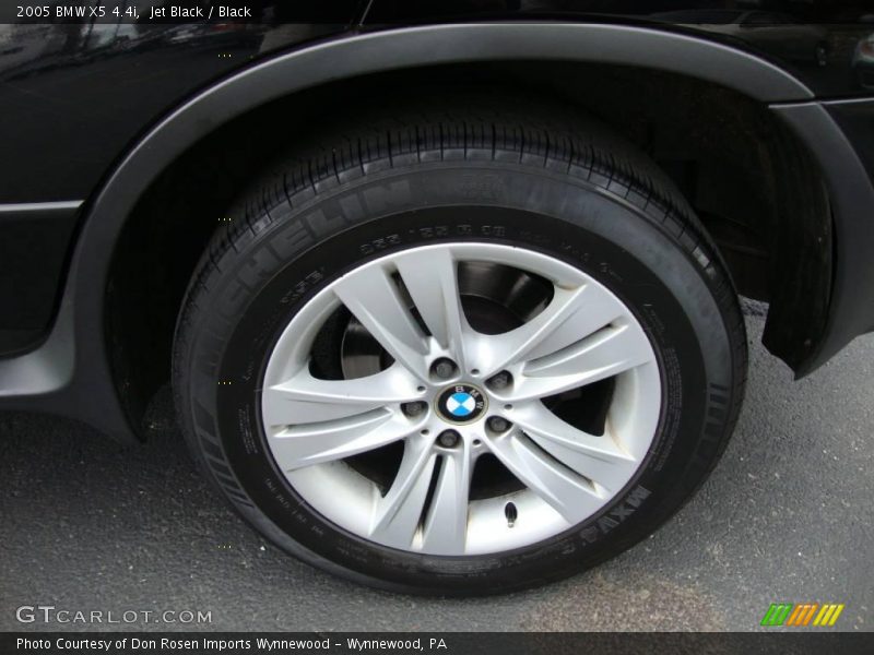 Jet Black / Black 2005 BMW X5 4.4i