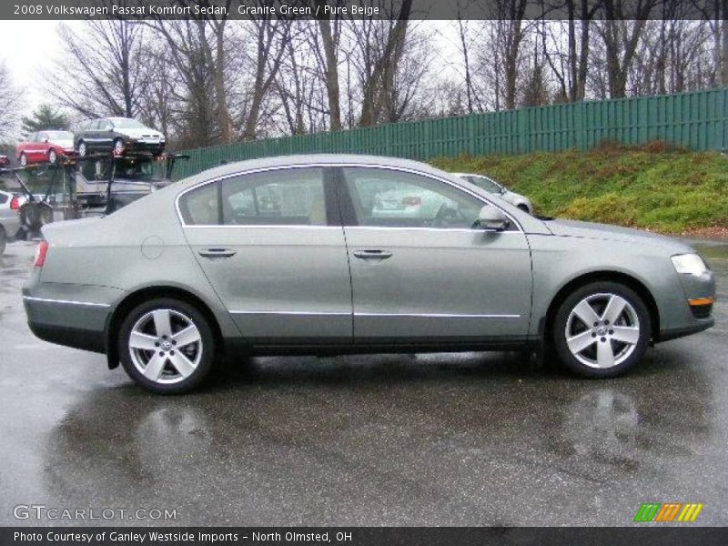 Granite Green / Pure Beige 2008 Volkswagen Passat Komfort Sedan
