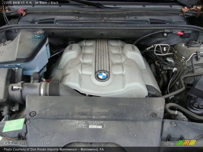 Jet Black / Black 2005 BMW X5 4.4i