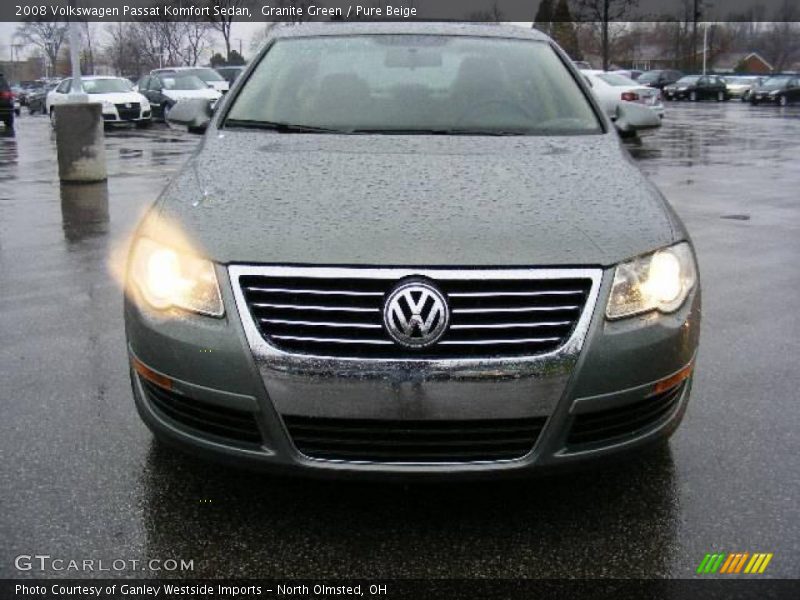 Granite Green / Pure Beige 2008 Volkswagen Passat Komfort Sedan