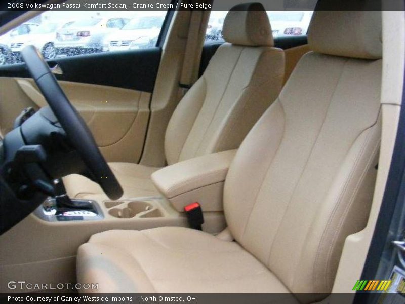 Granite Green / Pure Beige 2008 Volkswagen Passat Komfort Sedan