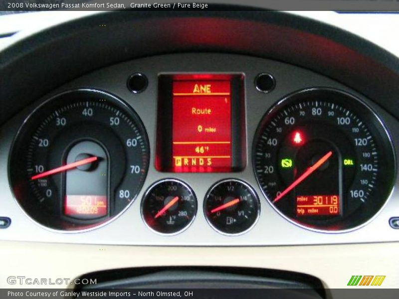 Granite Green / Pure Beige 2008 Volkswagen Passat Komfort Sedan