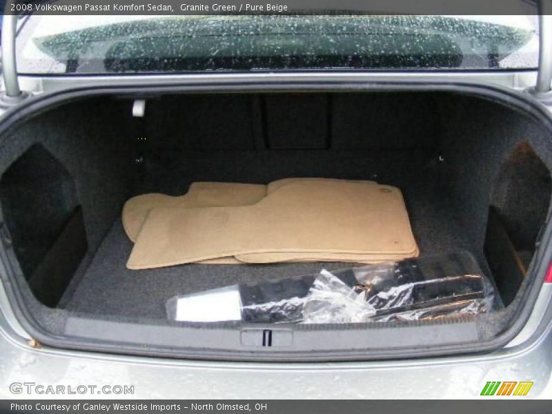 Granite Green / Pure Beige 2008 Volkswagen Passat Komfort Sedan