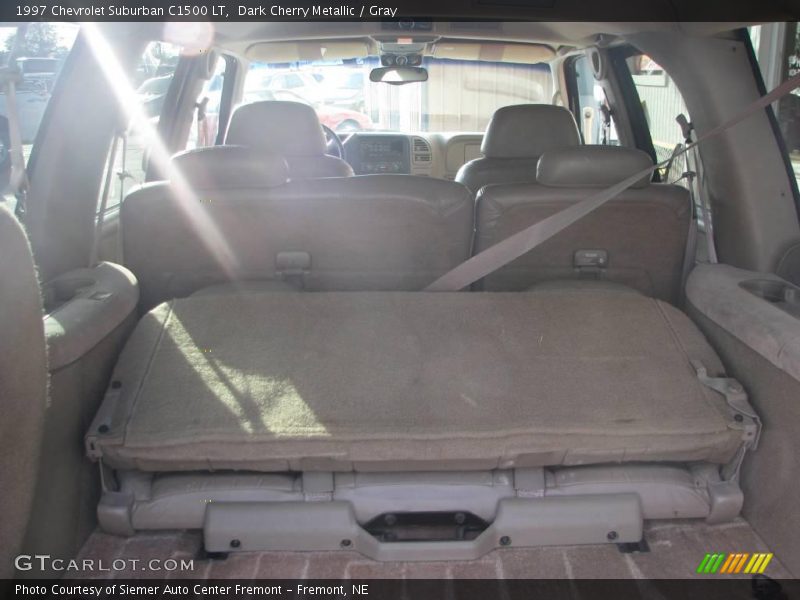 Dark Cherry Metallic / Gray 1997 Chevrolet Suburban C1500 LT