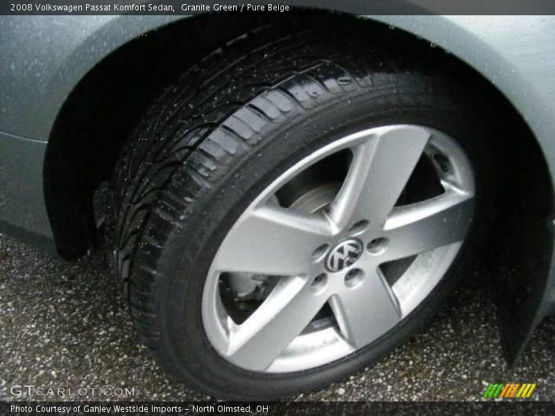 Granite Green / Pure Beige 2008 Volkswagen Passat Komfort Sedan