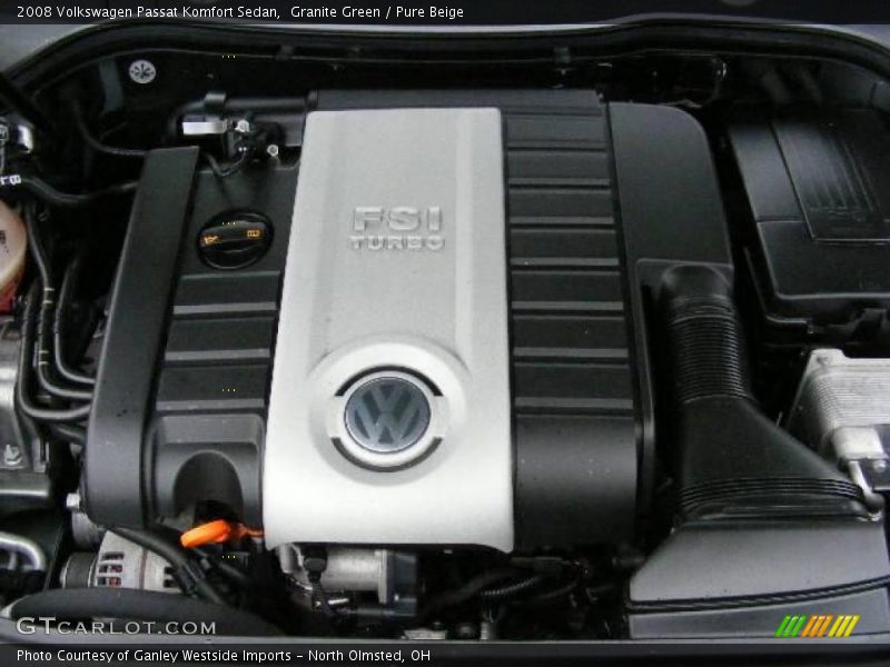 Granite Green / Pure Beige 2008 Volkswagen Passat Komfort Sedan