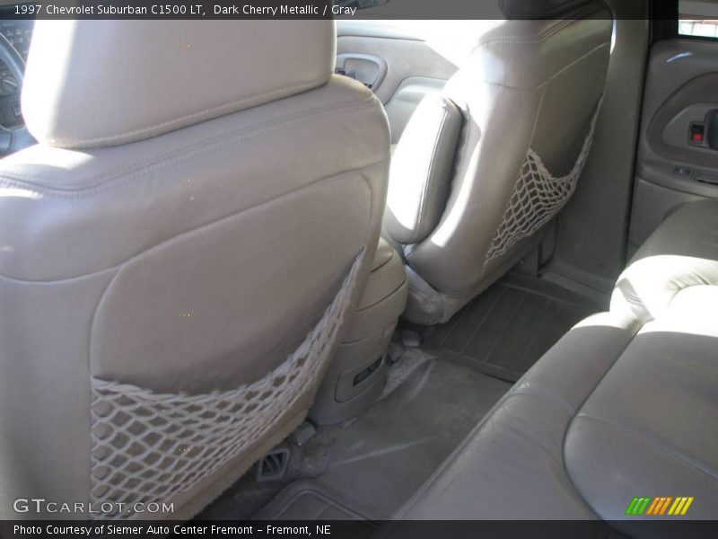 Dark Cherry Metallic / Gray 1997 Chevrolet Suburban C1500 LT
