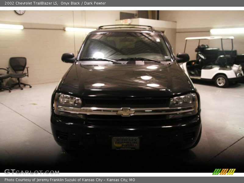 Onyx Black / Dark Pewter 2002 Chevrolet TrailBlazer LS