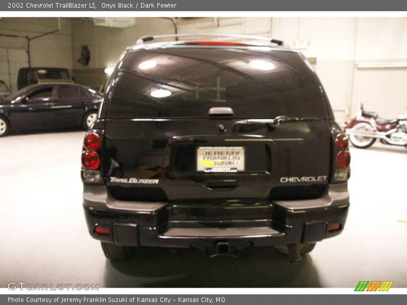 Onyx Black / Dark Pewter 2002 Chevrolet TrailBlazer LS