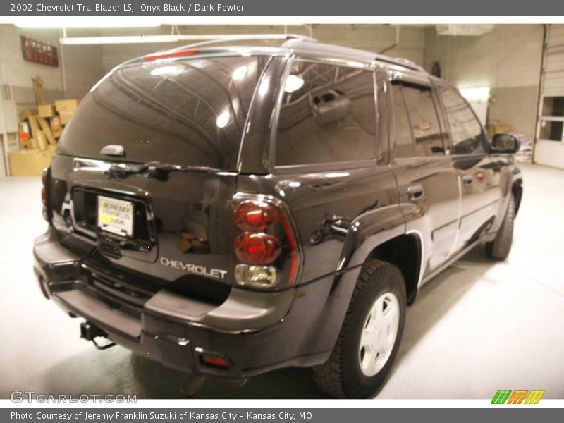 Onyx Black / Dark Pewter 2002 Chevrolet TrailBlazer LS