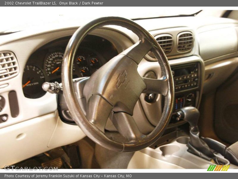 Onyx Black / Dark Pewter 2002 Chevrolet TrailBlazer LS