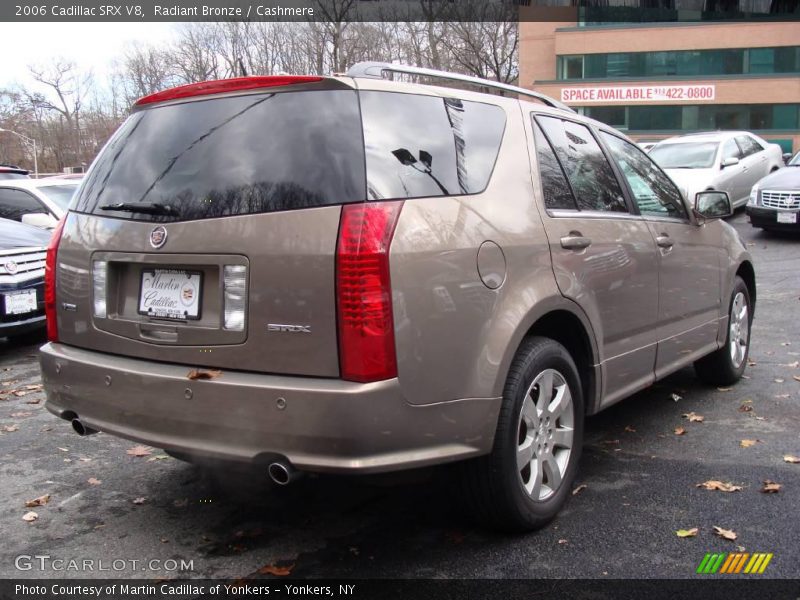Radiant Bronze / Cashmere 2006 Cadillac SRX V8