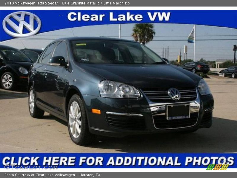 Blue Graphite Metallic / Latte Macchiato 2010 Volkswagen Jetta S Sedan
