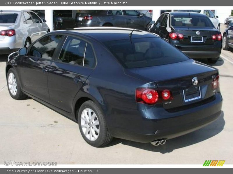 Blue Graphite Metallic / Latte Macchiato 2010 Volkswagen Jetta S Sedan