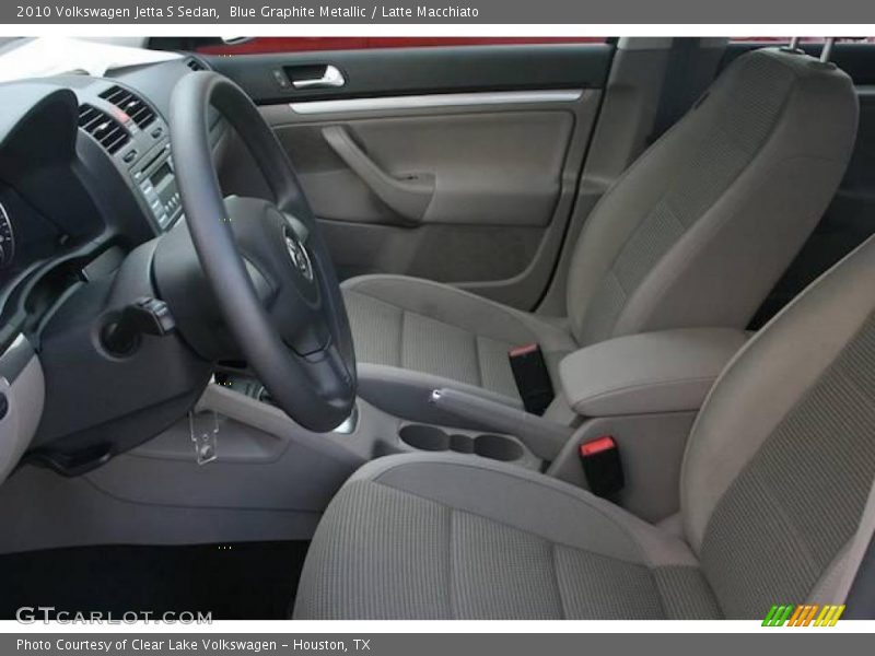 Blue Graphite Metallic / Latte Macchiato 2010 Volkswagen Jetta S Sedan