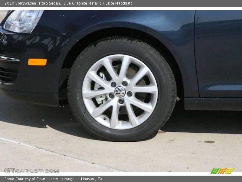 Blue Graphite Metallic / Latte Macchiato 2010 Volkswagen Jetta S Sedan