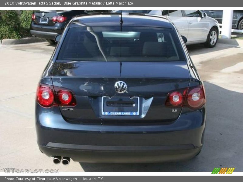Blue Graphite Metallic / Latte Macchiato 2010 Volkswagen Jetta S Sedan