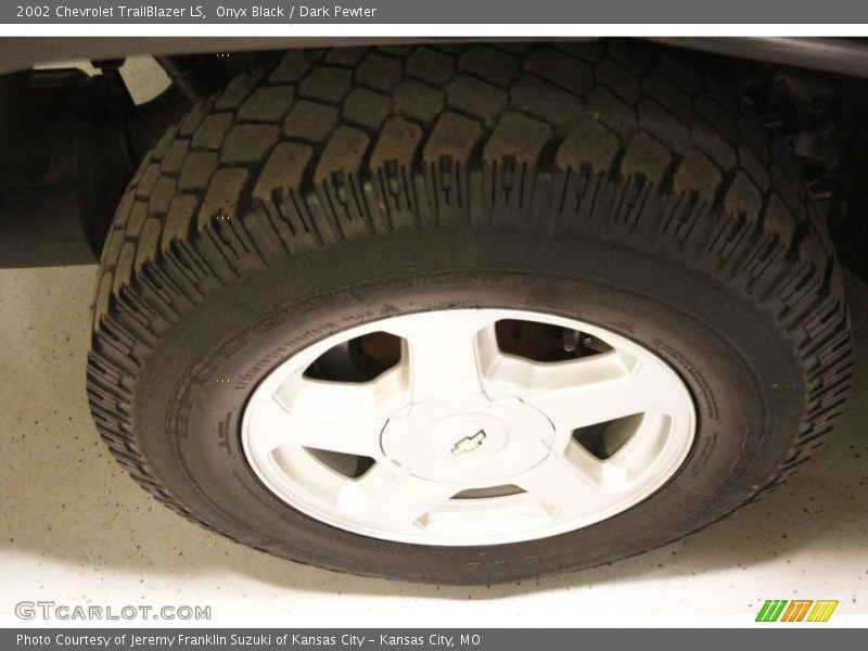 Onyx Black / Dark Pewter 2002 Chevrolet TrailBlazer LS