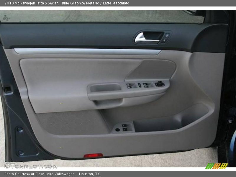 Blue Graphite Metallic / Latte Macchiato 2010 Volkswagen Jetta S Sedan
