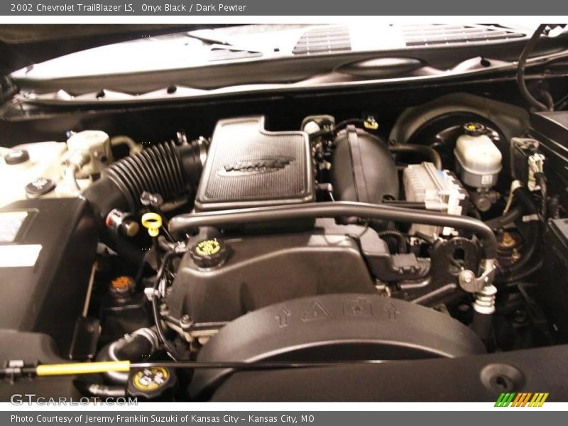 Onyx Black / Dark Pewter 2002 Chevrolet TrailBlazer LS