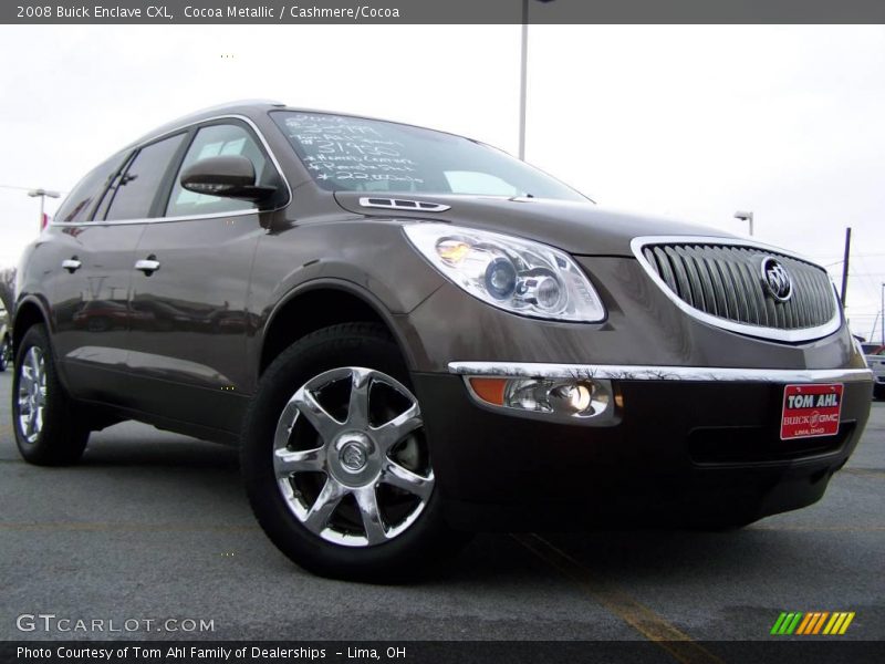 Cocoa Metallic / Cashmere/Cocoa 2008 Buick Enclave CXL