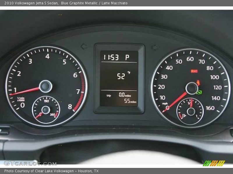 Blue Graphite Metallic / Latte Macchiato 2010 Volkswagen Jetta S Sedan