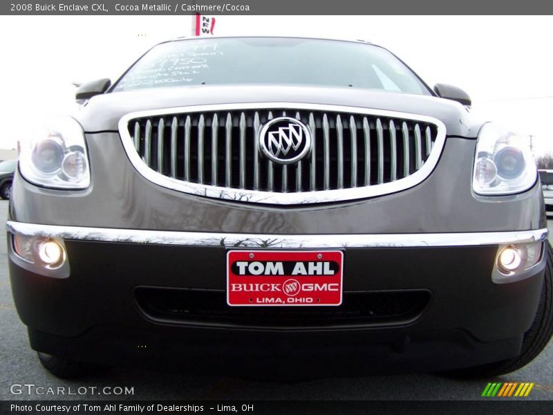 Cocoa Metallic / Cashmere/Cocoa 2008 Buick Enclave CXL