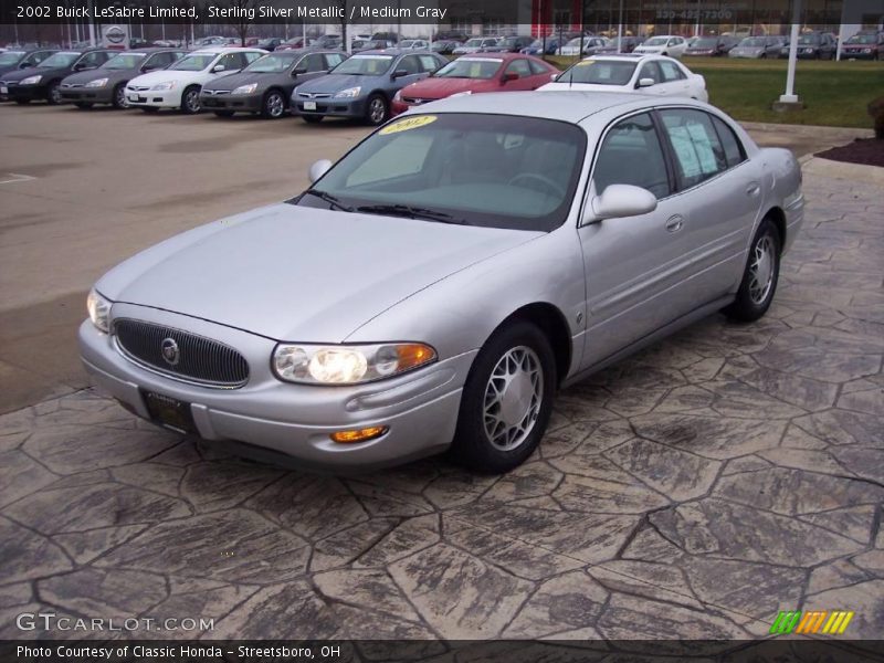 Sterling Silver Metallic / Medium Gray 2002 Buick LeSabre Limited