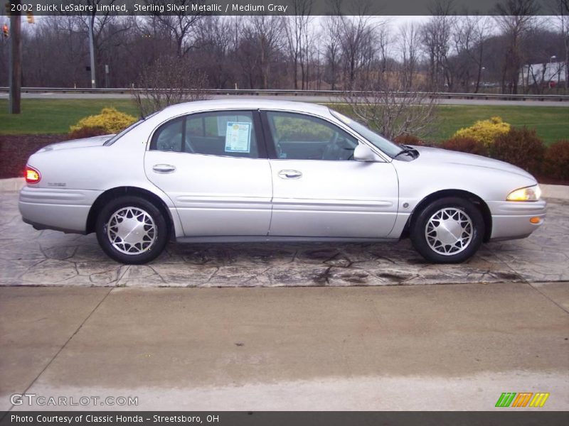 Sterling Silver Metallic / Medium Gray 2002 Buick LeSabre Limited