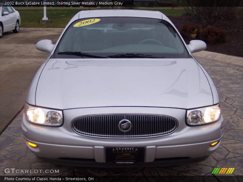 Sterling Silver Metallic / Medium Gray 2002 Buick LeSabre Limited