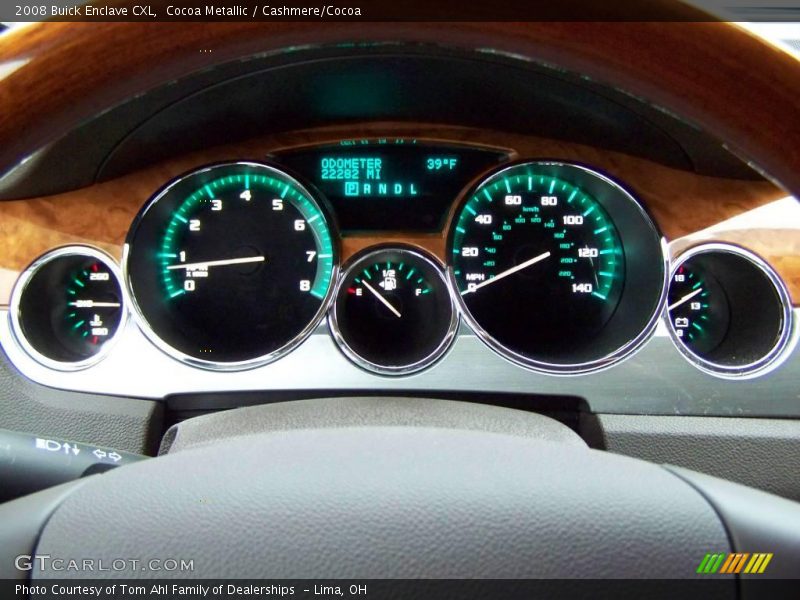 Cocoa Metallic / Cashmere/Cocoa 2008 Buick Enclave CXL