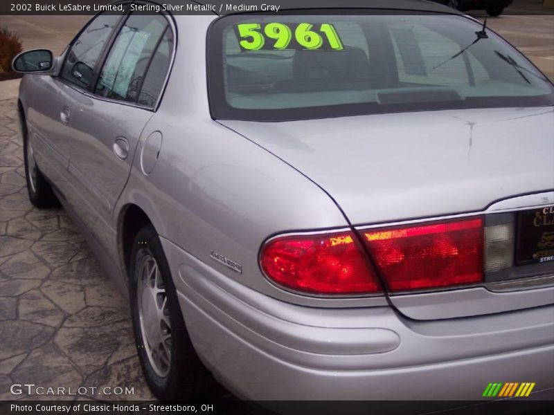 Sterling Silver Metallic / Medium Gray 2002 Buick LeSabre Limited