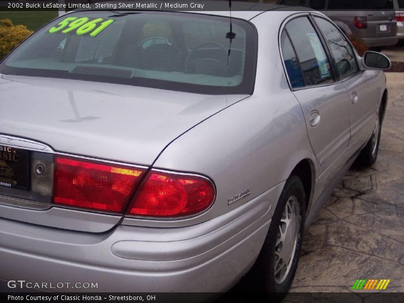 Sterling Silver Metallic / Medium Gray 2002 Buick LeSabre Limited