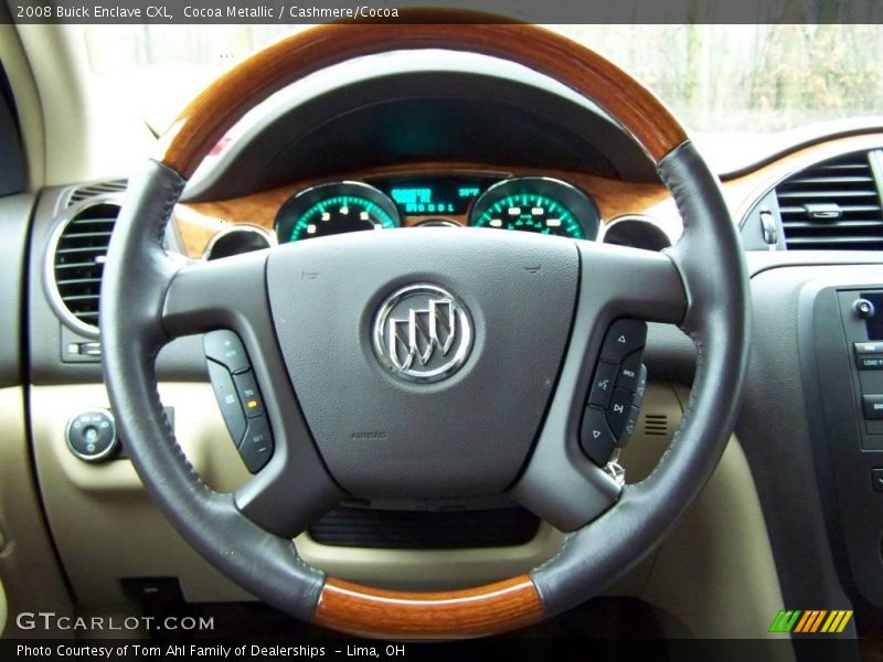 Cocoa Metallic / Cashmere/Cocoa 2008 Buick Enclave CXL