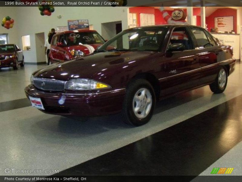 Royal Orchid Pearl / Graphite 1996 Buick Skylark Limited Sedan