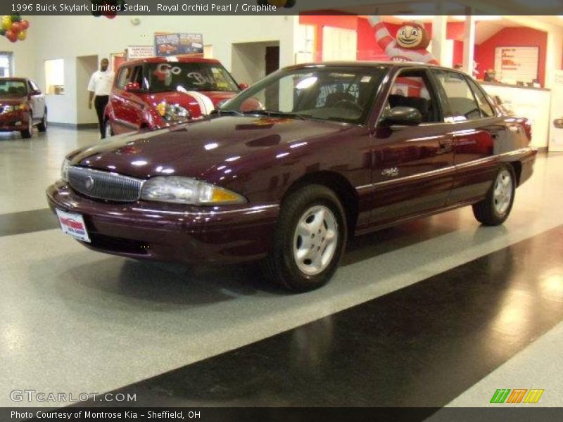Royal Orchid Pearl / Graphite 1996 Buick Skylark Limited Sedan