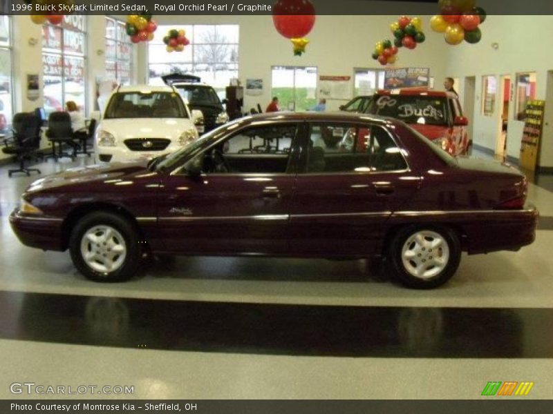 Royal Orchid Pearl / Graphite 1996 Buick Skylark Limited Sedan