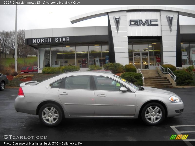 Silverstone Metallic / Gray 2007 Chevrolet Impala LT