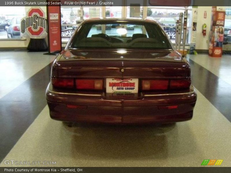 Royal Orchid Pearl / Graphite 1996 Buick Skylark Limited Sedan