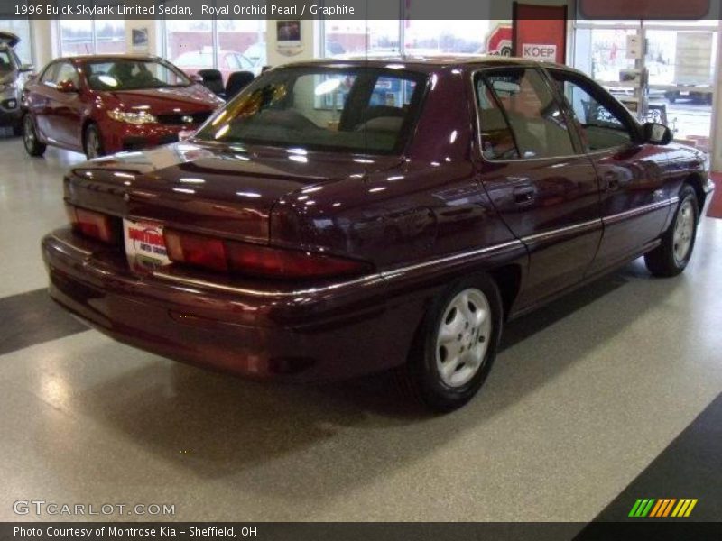 Royal Orchid Pearl / Graphite 1996 Buick Skylark Limited Sedan