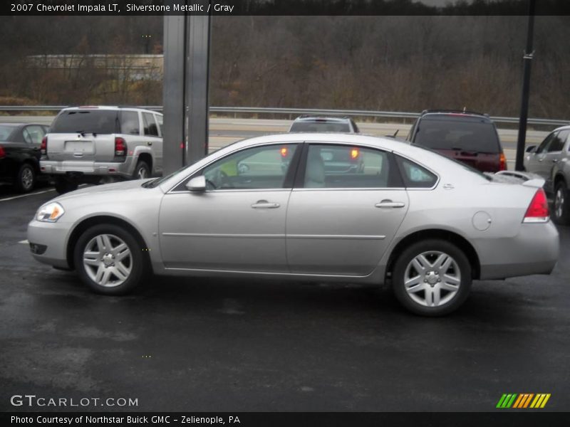 Silverstone Metallic / Gray 2007 Chevrolet Impala LT