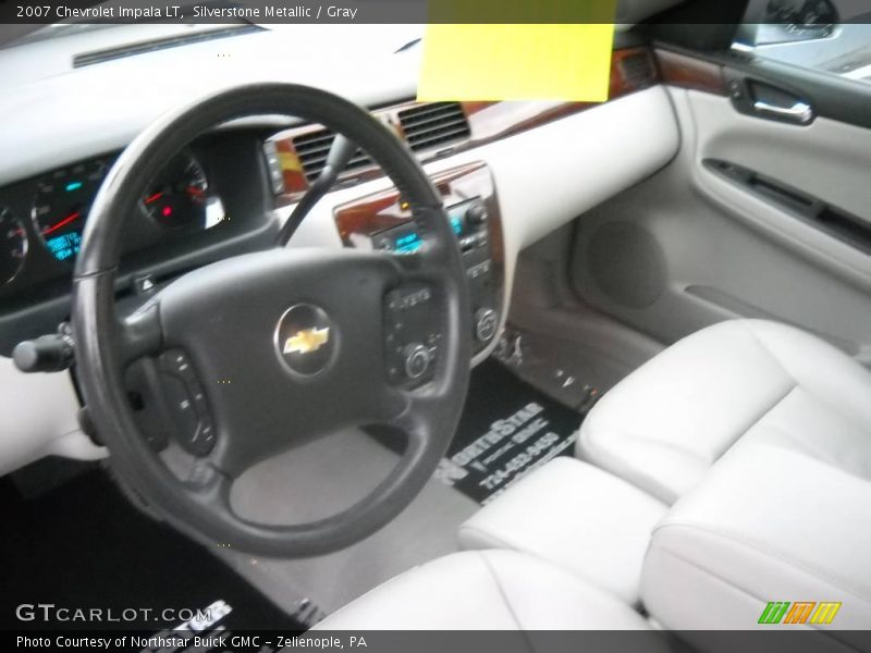 Silverstone Metallic / Gray 2007 Chevrolet Impala LT