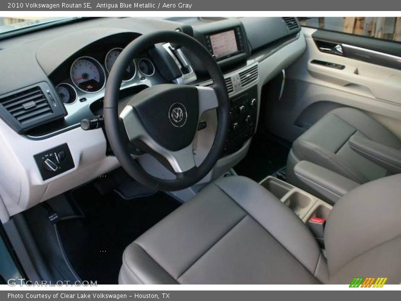 Antigua Blue Metallic / Aero Gray 2010 Volkswagen Routan SE