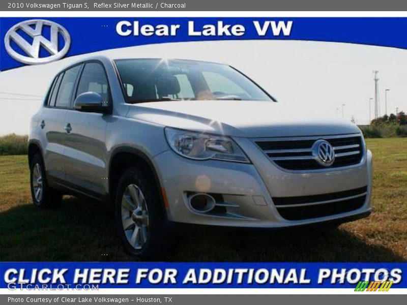 Reflex Silver Metallic / Charcoal 2010 Volkswagen Tiguan S