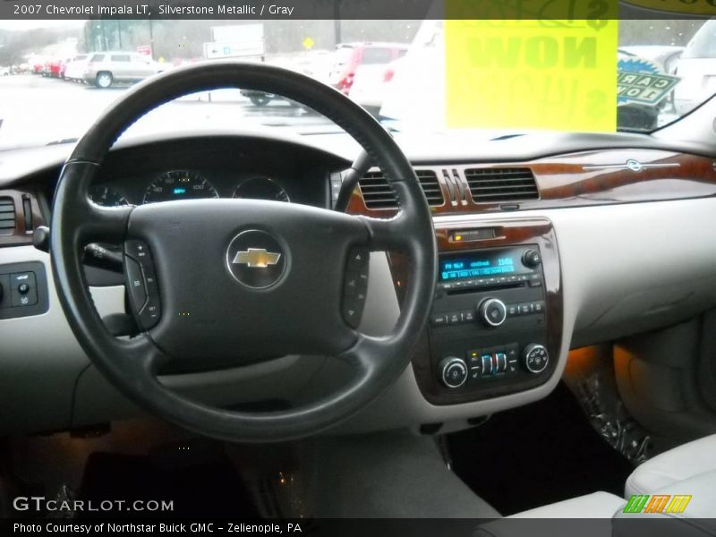 Silverstone Metallic / Gray 2007 Chevrolet Impala LT