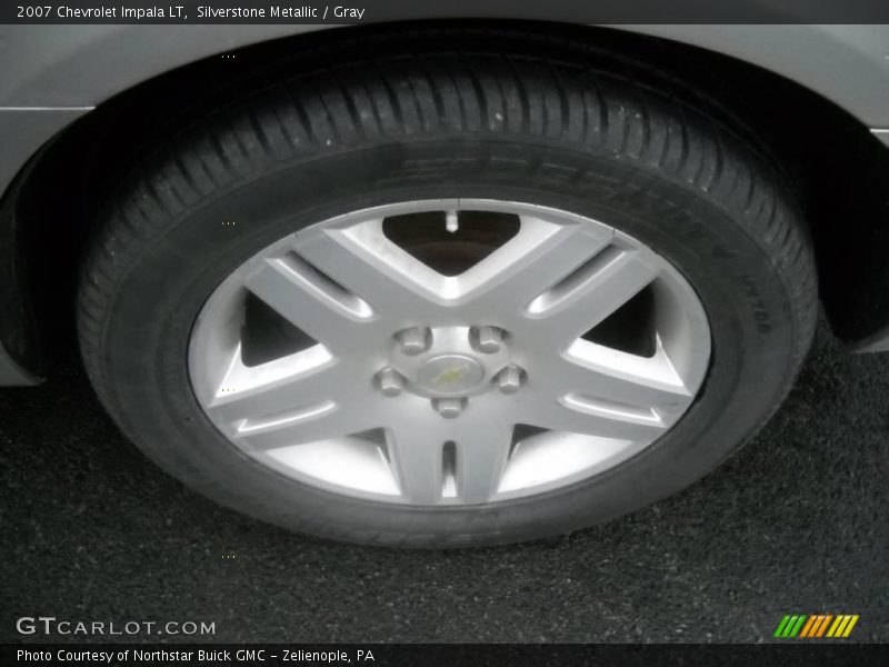 Silverstone Metallic / Gray 2007 Chevrolet Impala LT