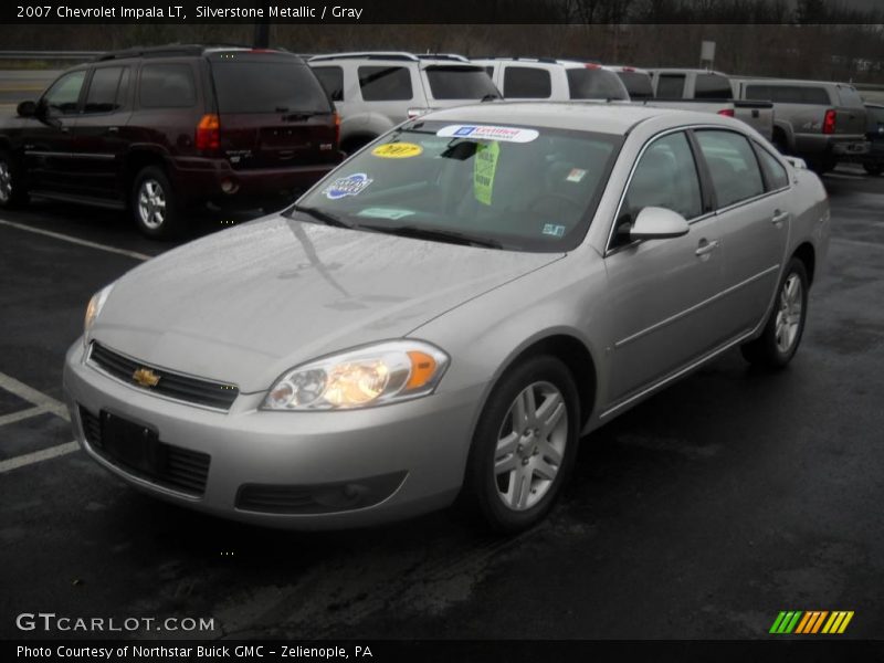 Silverstone Metallic / Gray 2007 Chevrolet Impala LT